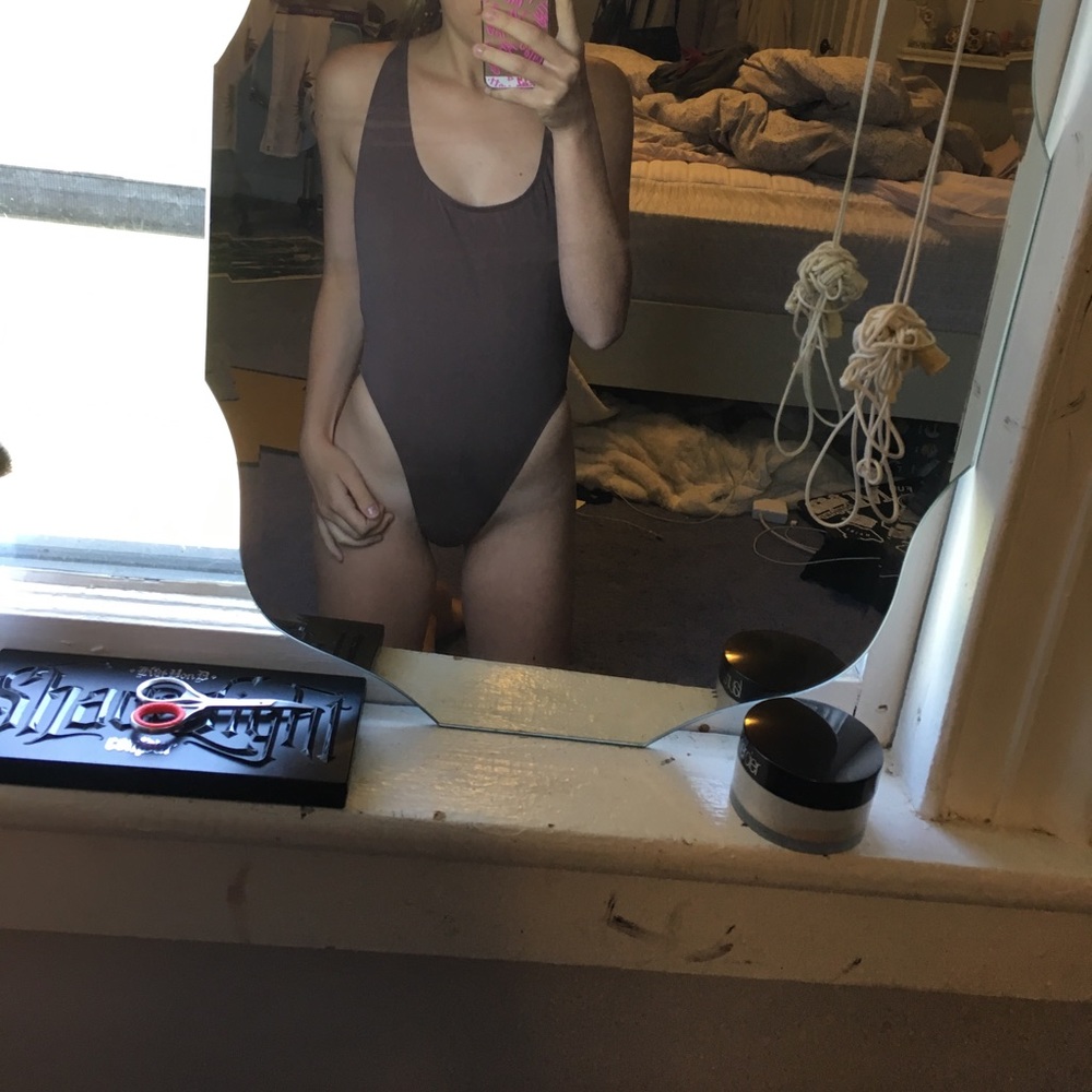 Princess Polly brown one piece