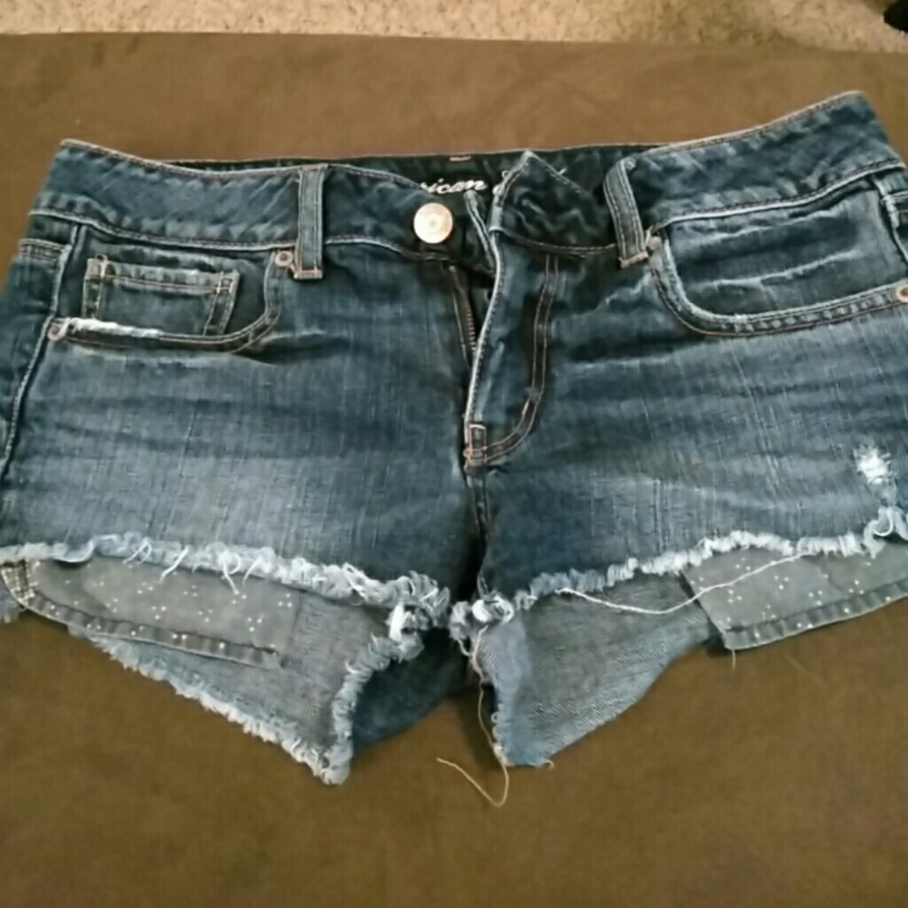American eagle jean shorts