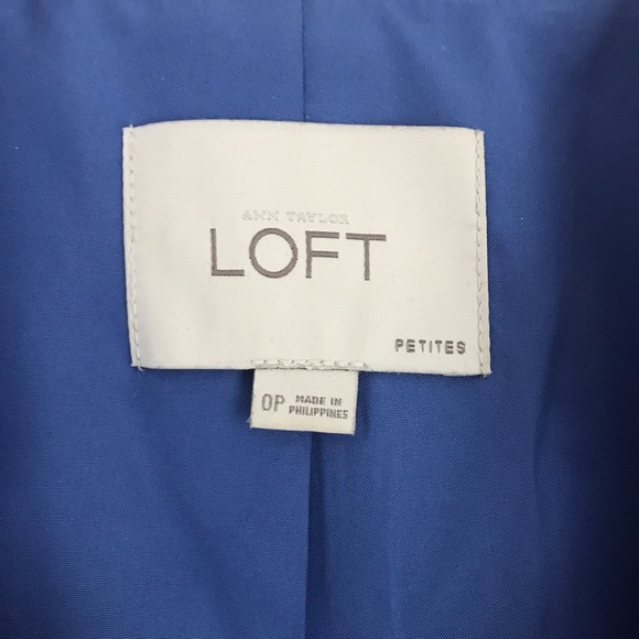 Ann Taylor Loft Blue Blazer - Picture 5 of 6