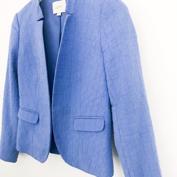 Ann Taylor Loft Blue Blazer - Picture 2 of 6