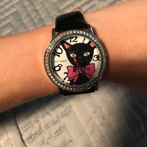 Betsey Johnson Cat Watch