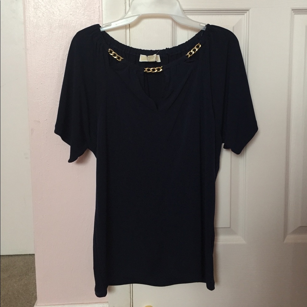 Michael Kor's Navy Blue Top