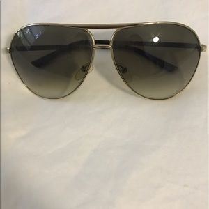 Marc jacobs gold aviator sunglasses