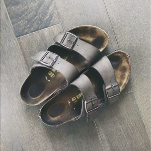 Birkenstock Arizona soft footbed - size 40, worn