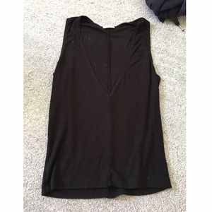 NWOT Black Brandy Melville ( J Galt) Crop Top