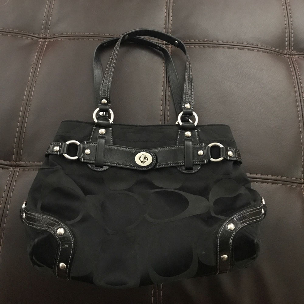 Coach Black Purse