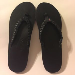 Rainbow women's flip flops