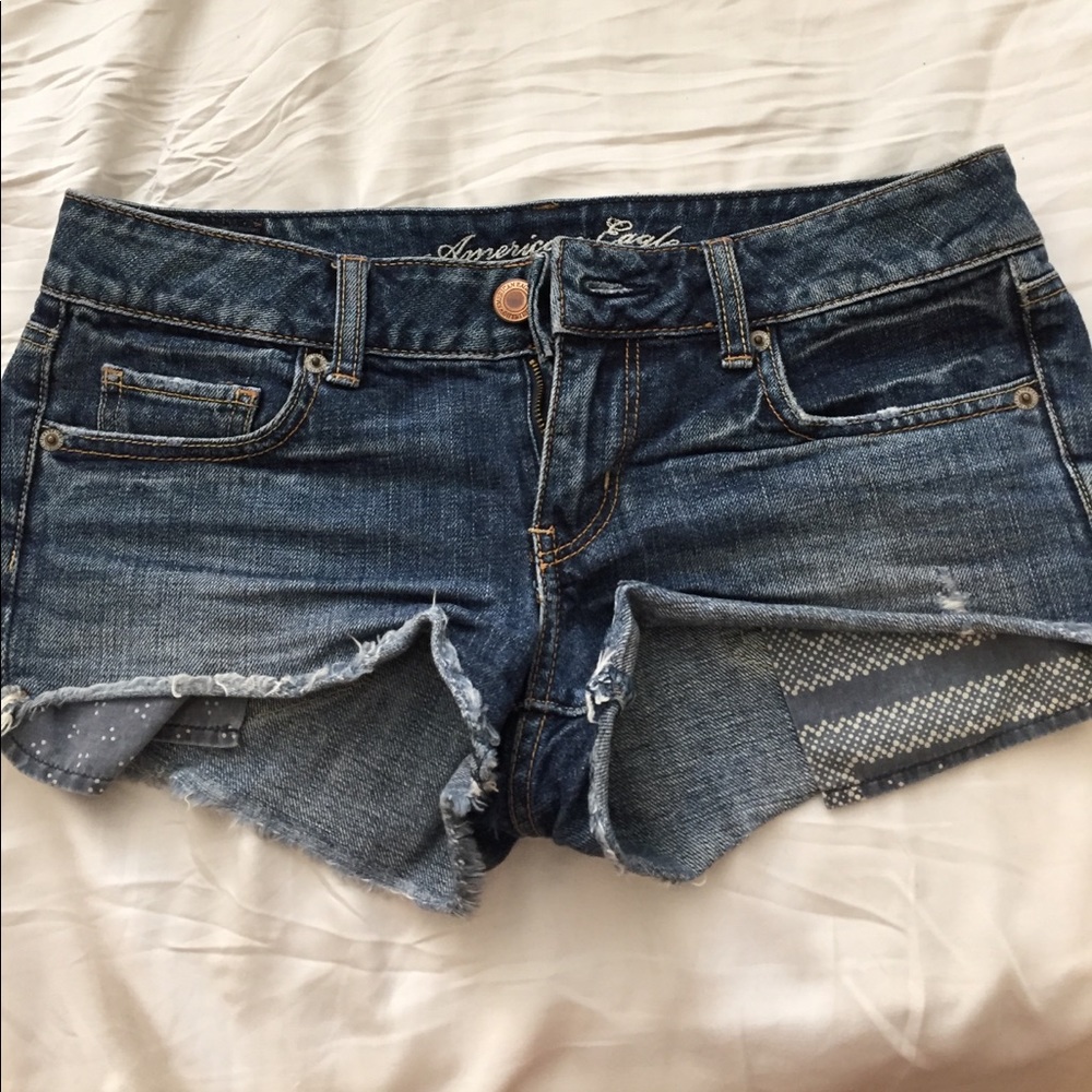 American eagle jean shorts!