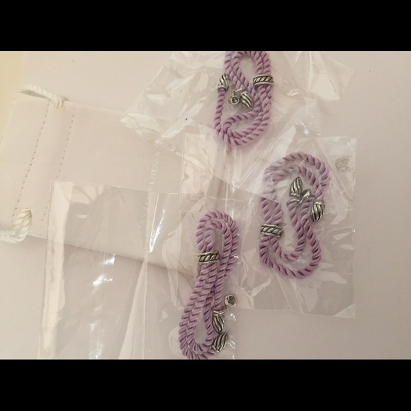 💢SOLD💢DY Silk Cord Purple Bracelet (Ea) - Picture 5 of 6