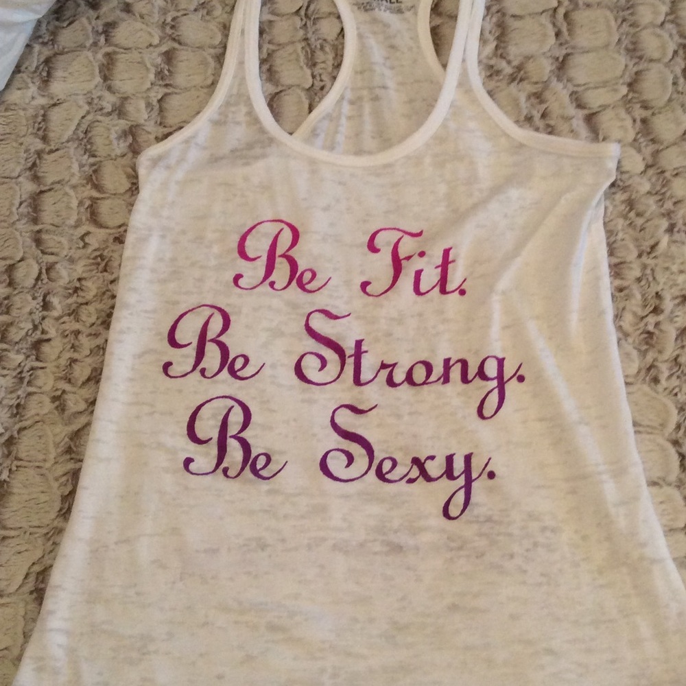 Crossfit tank.