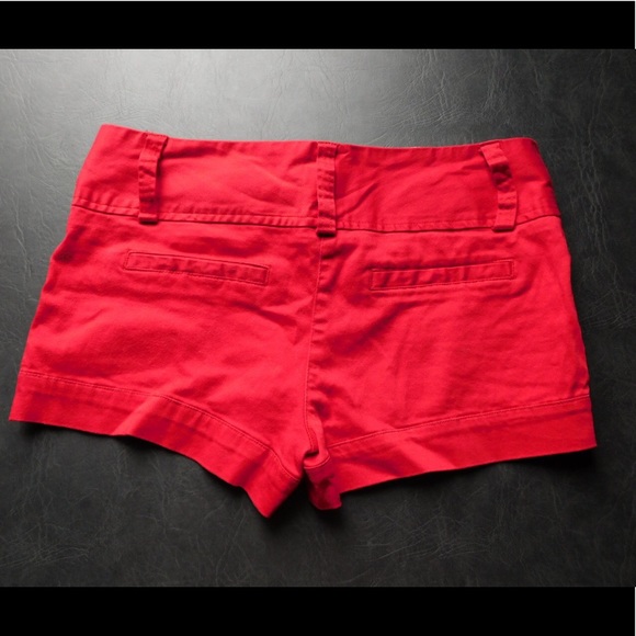Stoosh Designer Red Shorts - Picture 2 of 4