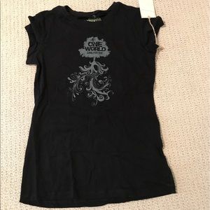 Never worn black Eco Yoga shirt