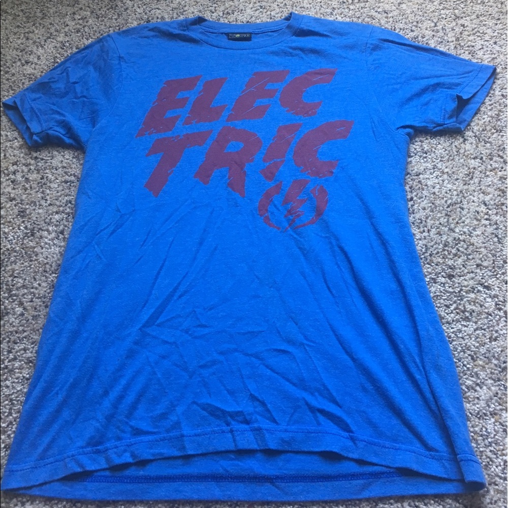Electric brand tee