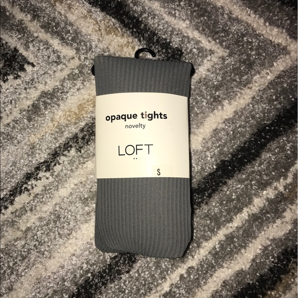 LOFT Accessories - NWT Loft Gray Tights Size Small