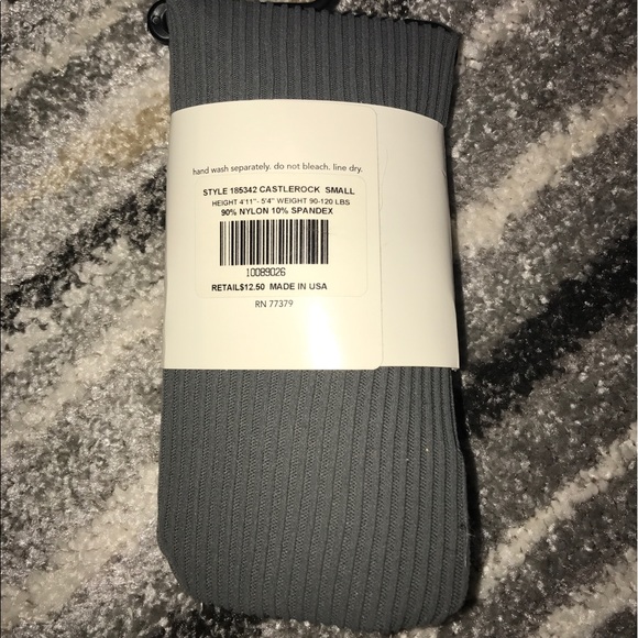 NWT Loft Gray Tights Size Small - Picture 2 of 2