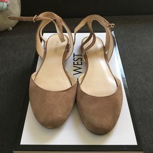 Nine West flats only worn once!!!