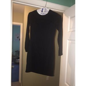 Black cocktail dress