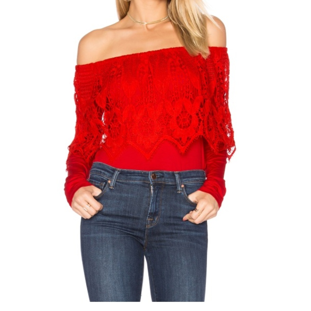 VaVa by Joy Han - Paula Off Shoulder Top
