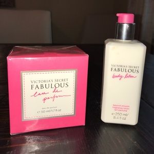 Victoria's Secret Fabulous EDP and body lotion