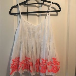 NWT boutique embroidered top