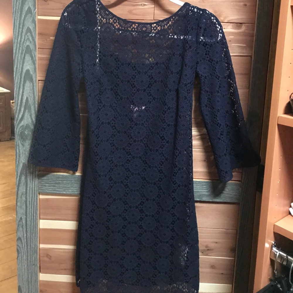 Navy Lilly Pulitzer dress