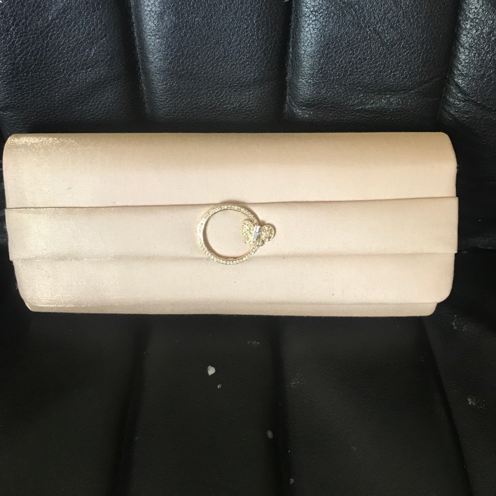 gold super cute clutch