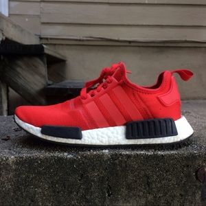 adidas nmd red & black