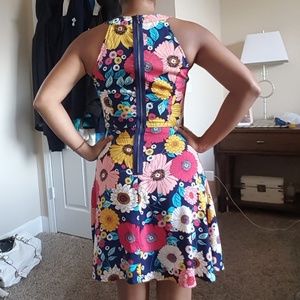 Floral Print Spring Dress