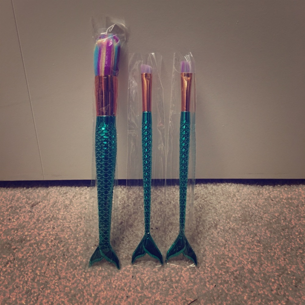 Mermaid Makeup Brushes 🐠