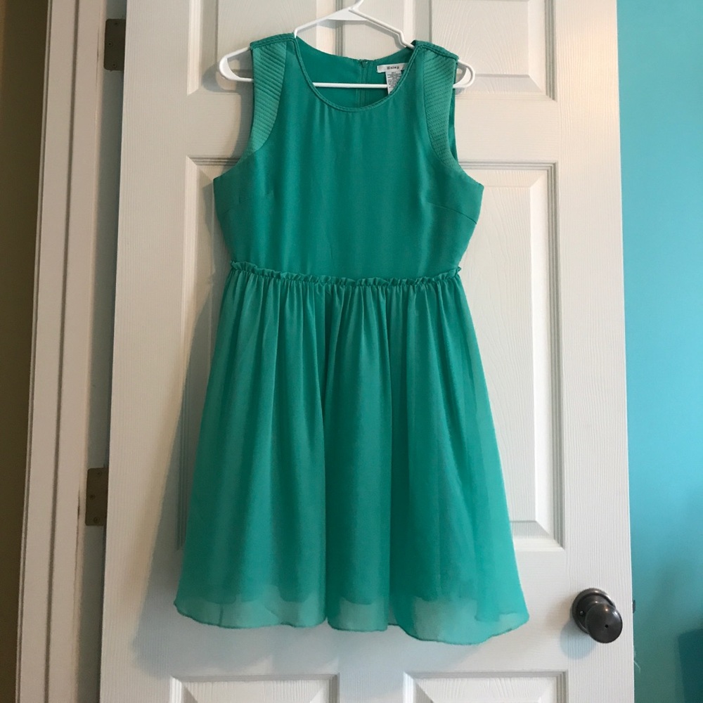 Esley teal dress
