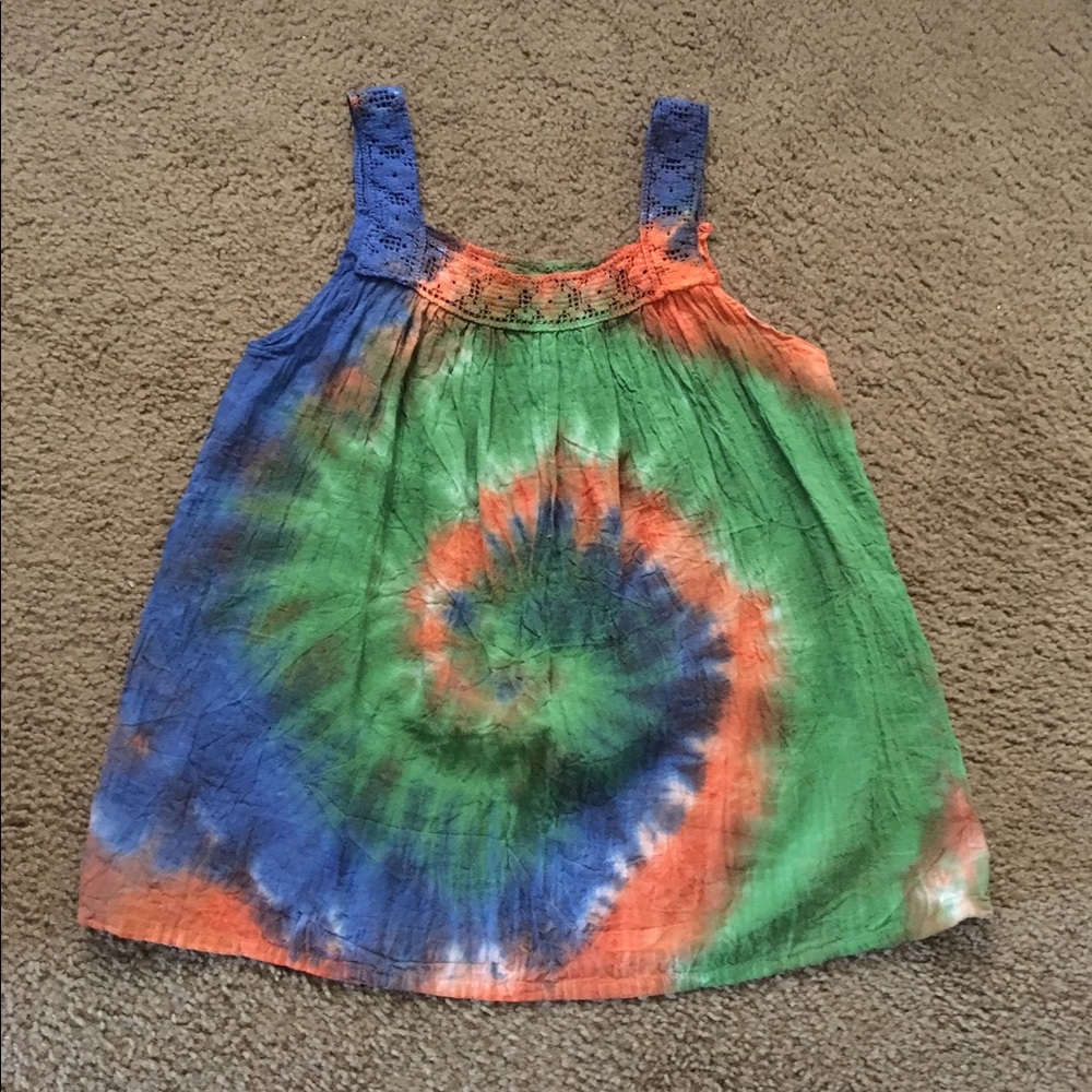 Boho Dye Top Blouse
