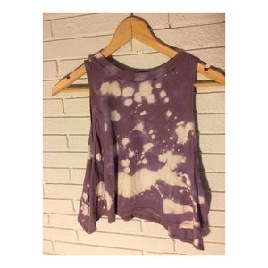 Distressed bleached tank