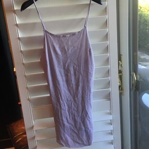 John Galt Lavender slip dress