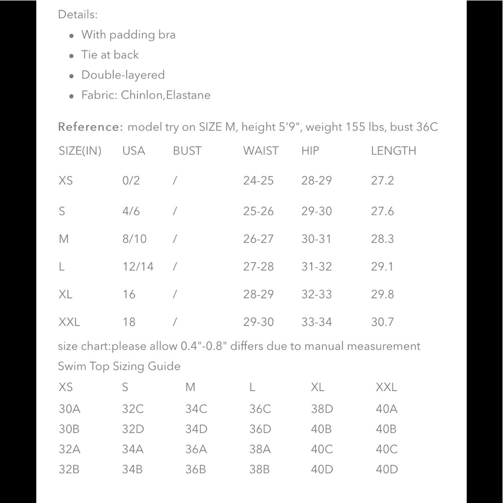 Cupshe Swimsuit! So unique & well made! - Picture 4 of 4