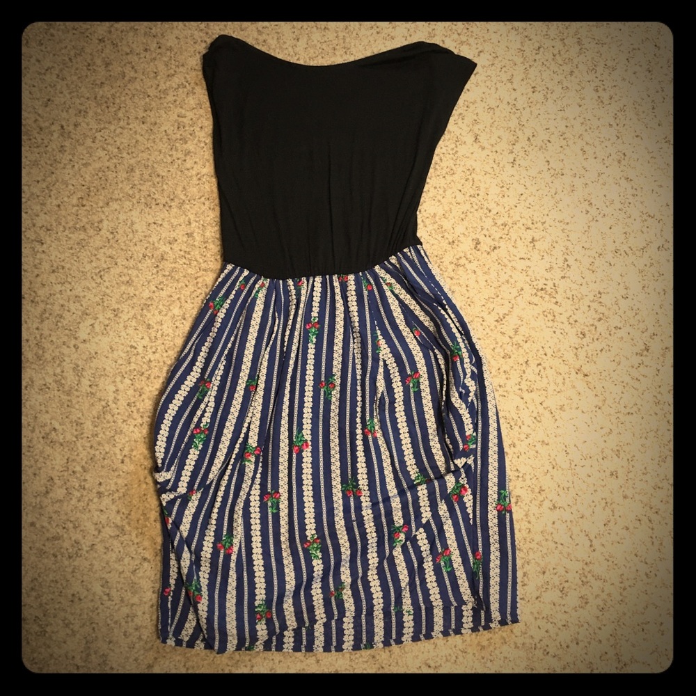 One of a kind backless dress.urban renewal