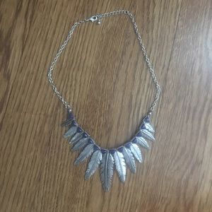Feather necklace