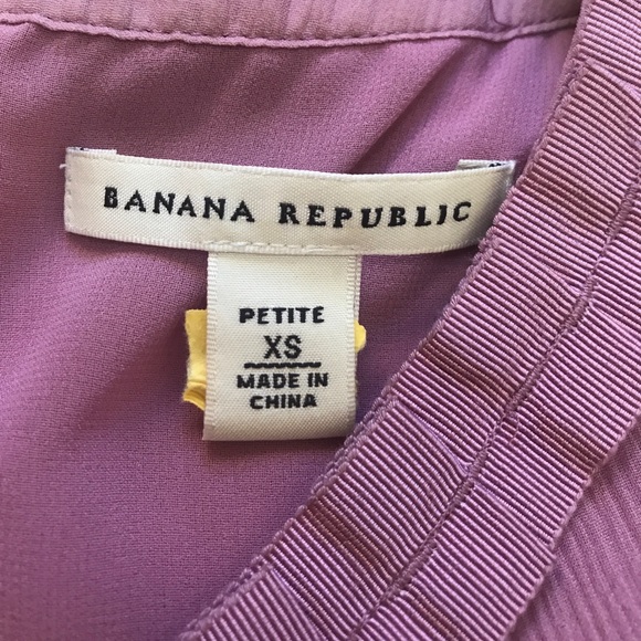 Banana Republic Orchid Silk Blouse - Picture 7 of 8