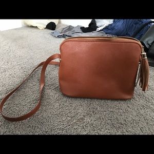 Light brown satchel
