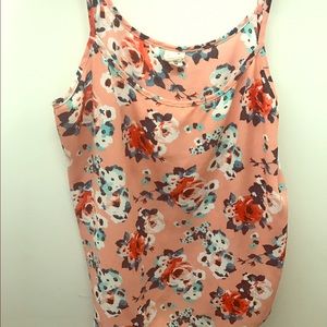 Floral tank top