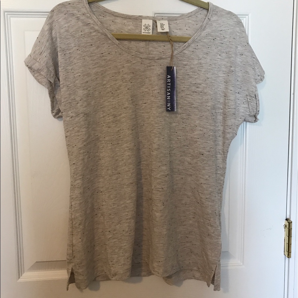 Artisan NY Cute Light Material Tee