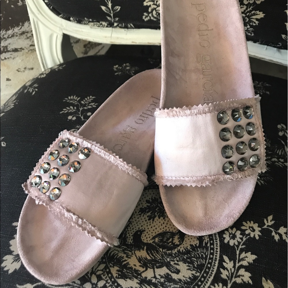 AUTHENTIC Pedro Garcia 'Arabella' Crystal Sandals