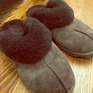 Chocolate uggs slippers