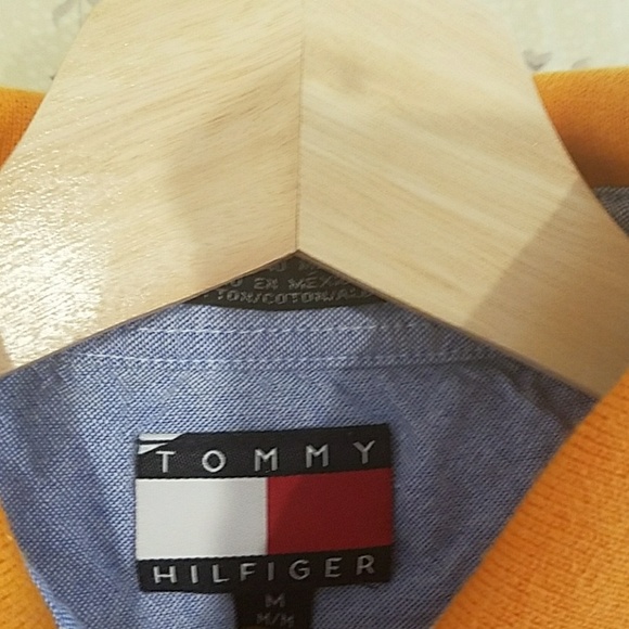 Orange Polo - Tommy Hilfiger - Picture 3 of 4