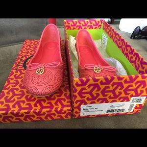 Tory Burch -Pink flats -new-unused