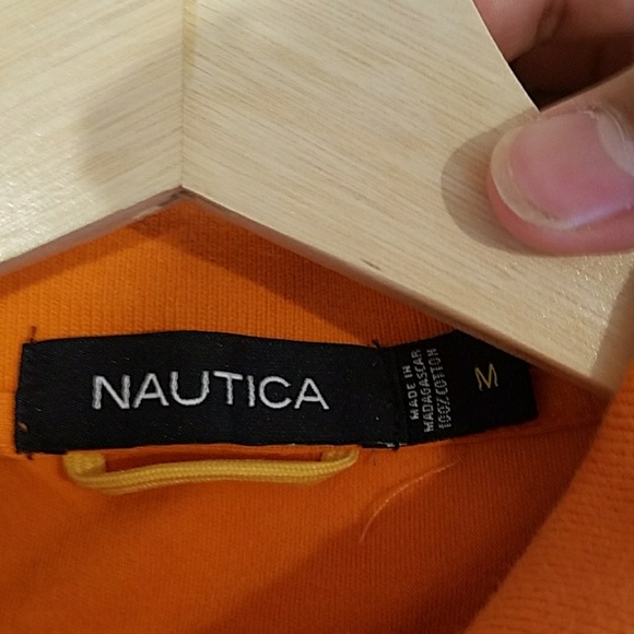 Nautica Orange Polo - Picture 3 of 4