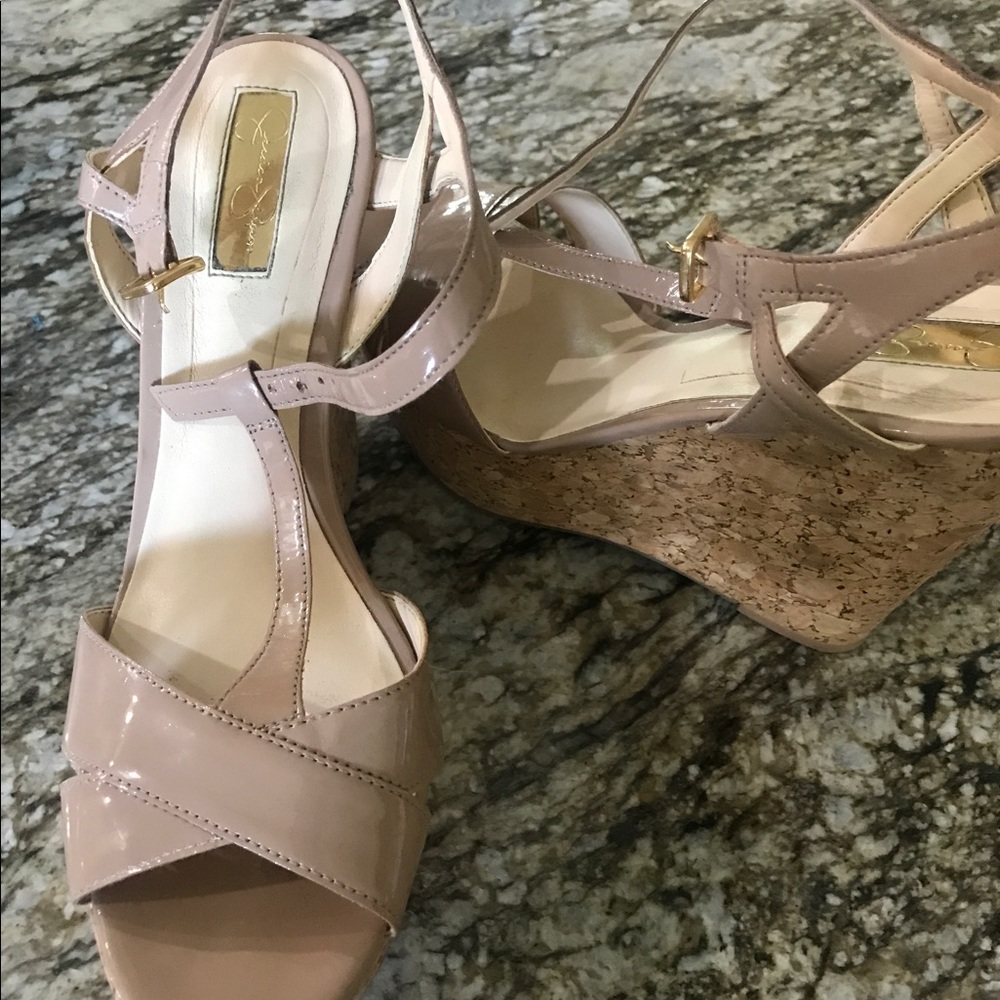 Jessica Simpson wedges