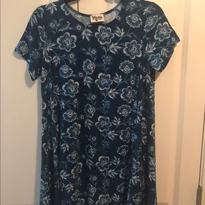 Show Me Your Mumu cotton blue floral dress