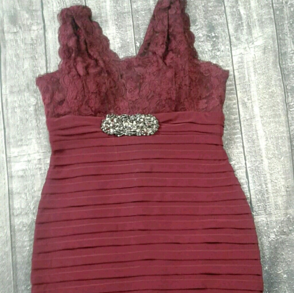 Betsy & Adam Cocktail Dress Size 12P NWOT