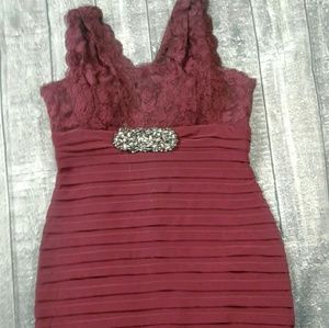 Betsy & Adam Cocktail Dress Size 12P NWOT