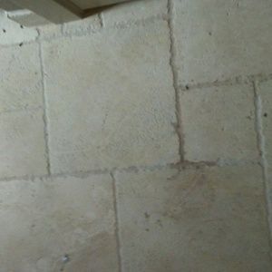 Travertine tiles